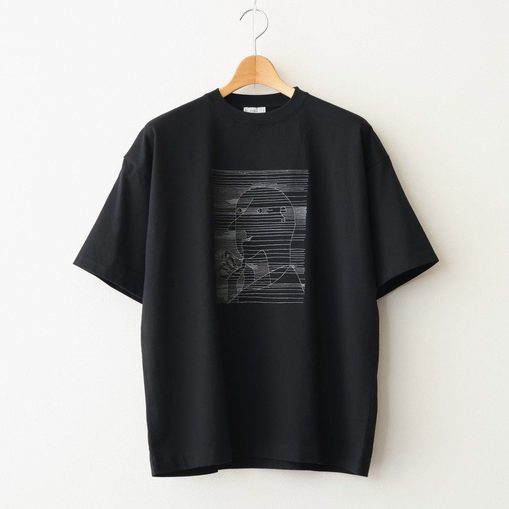 EMBROIDERY T-SHIRT #Old Man [YK26SS01297CS]