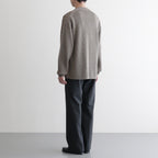 Habana Banded Slacks #Heather Charcoal [AOEFPT006]