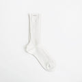 GIZA HIGH GAUGE SOCKS #WHITE [A00S02SX-M]