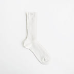 GIZA HIGH GAUGE SOCKS #WHITE [A00S02SX-M]