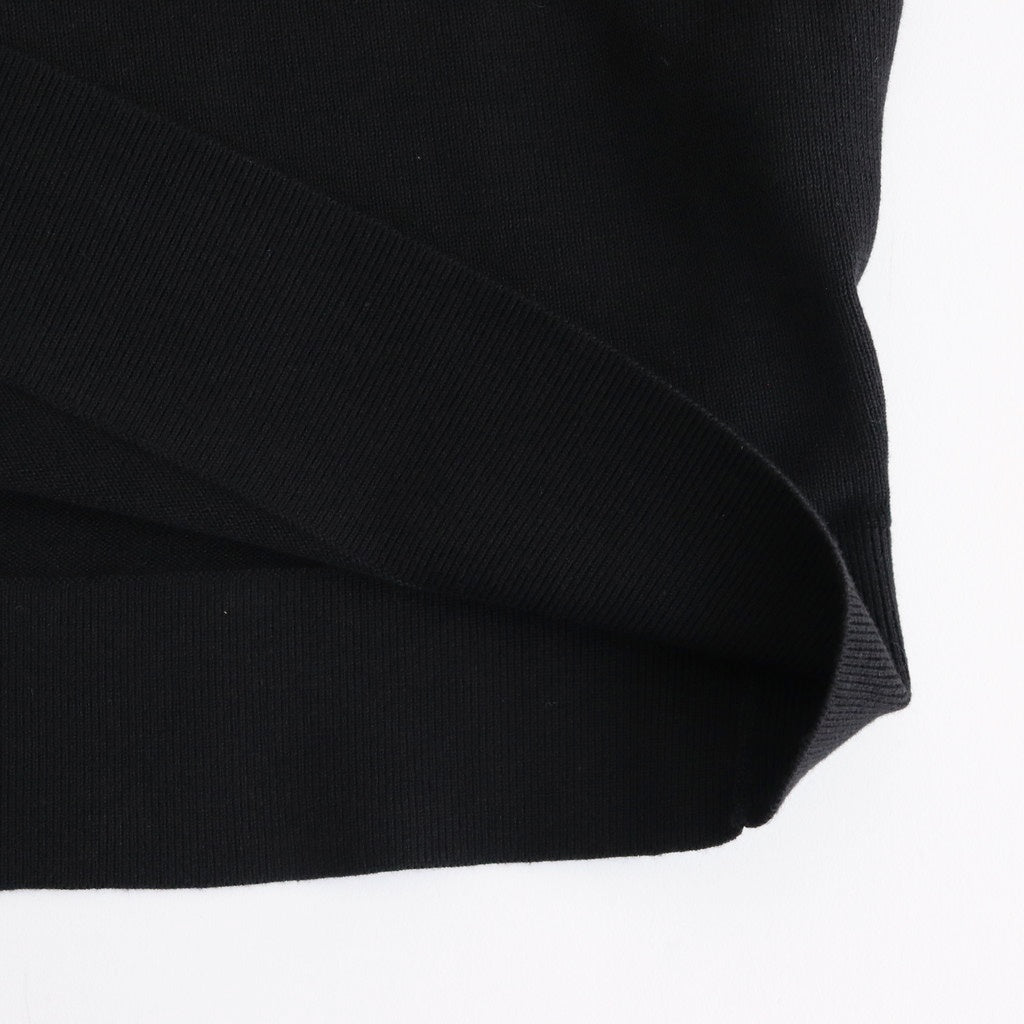 80POLO SS #BLACK [NG25S-KSW01]