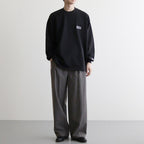 VIBTEX for FreshService L/S CREW NECK TEE #BLACK [FSC244-70177B]