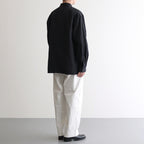 CHINO CLOTH PANTS TWO TUCK STRAIGHT #white [15606]