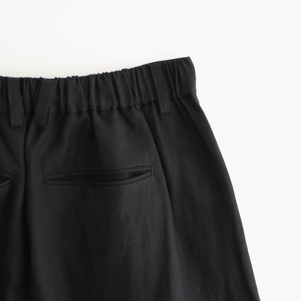 VIS/LI/RA TWILL CARGO TROUSERS #BLACK [ST.1434]