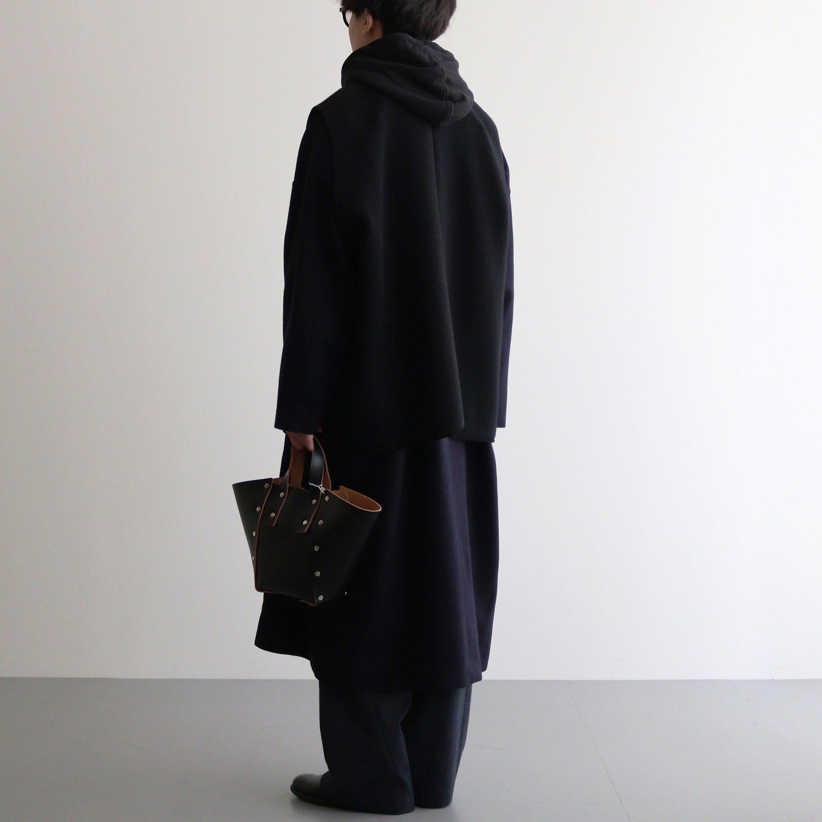 assemble hand bag wide S #black [di-rb-aws]