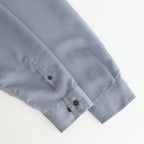 SHEER STRIPE SHIRTS LOOSE FIT #BLUE STRIPE [2541000507]