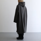 メルトンダッフルロングCT #GRAY [D224-C545]