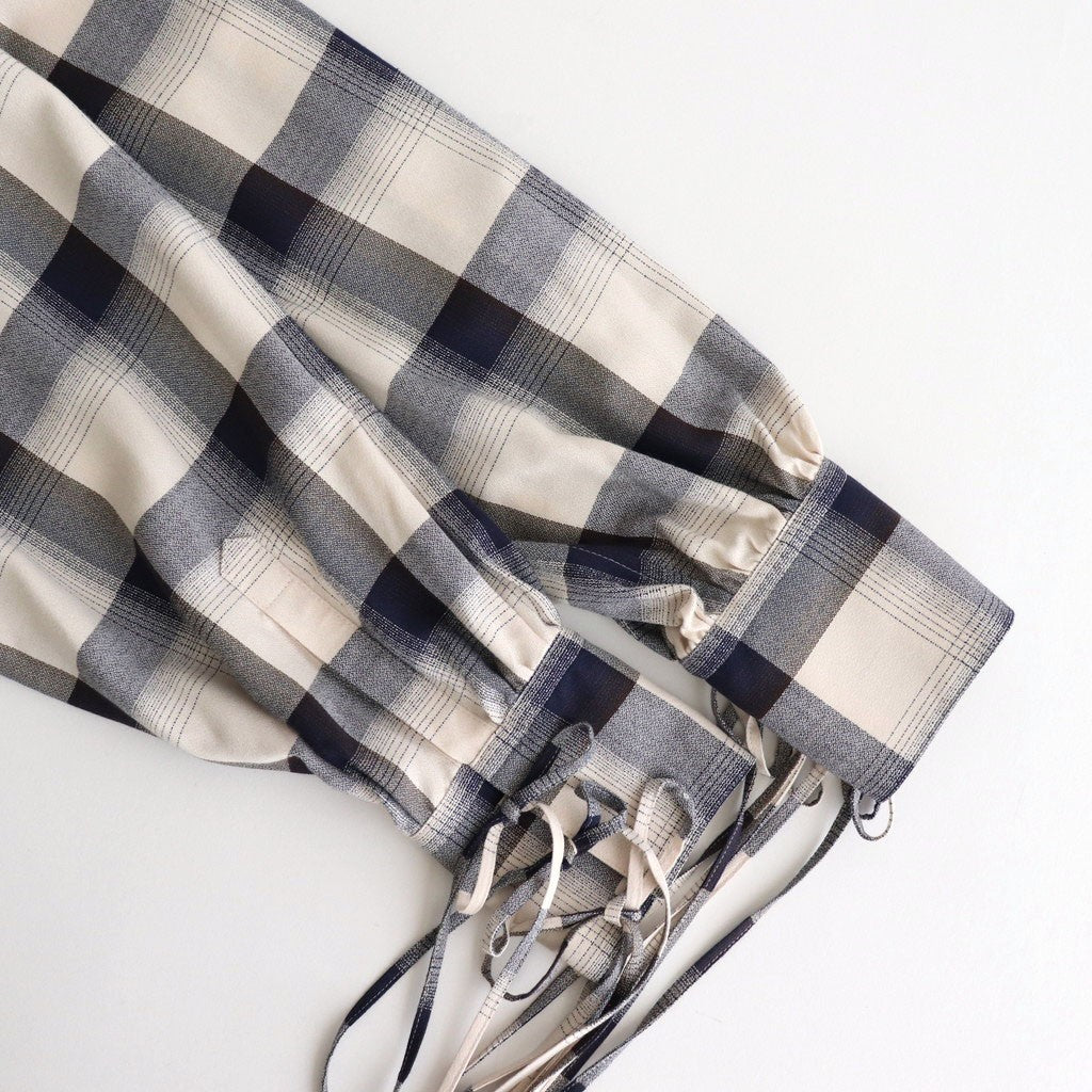 OMBRE CORDED SHIRT #NAVY OMBRE [25880503]