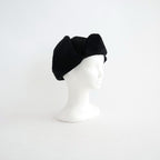 DRY WOOL BOMBER CAP #BLACK [NO.301382]