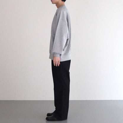 LIGHT OZ CREW NECK SWEAT #H.GRAY [FSC243-70160B]