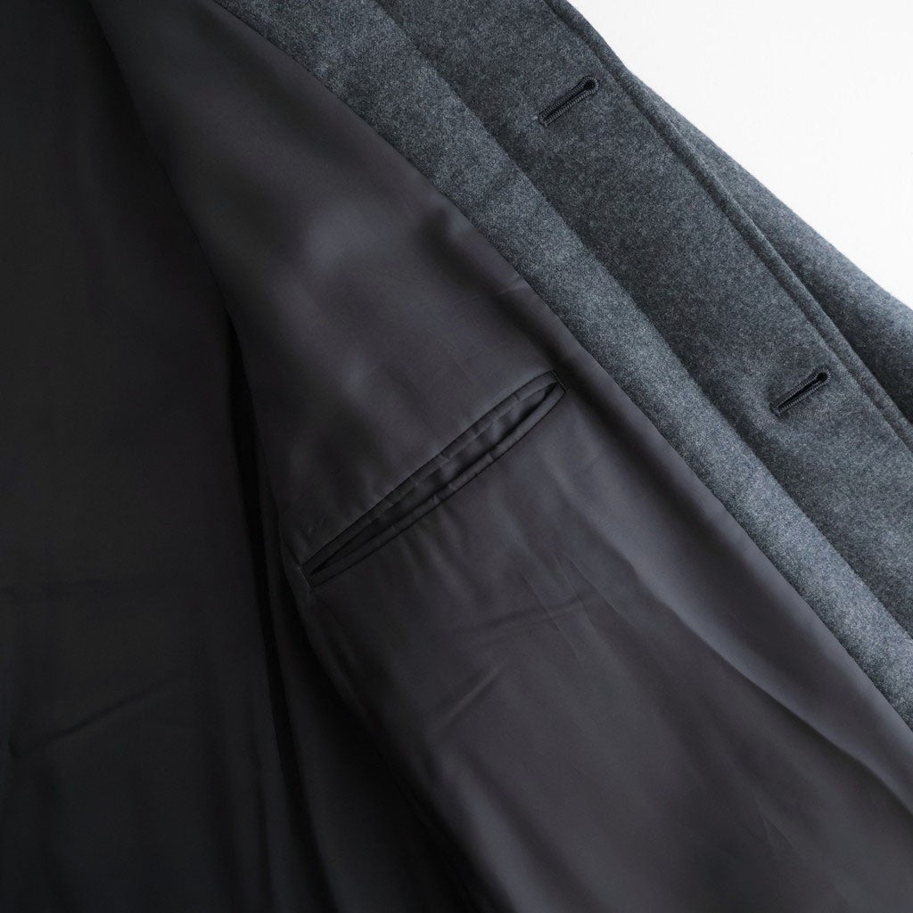 SUPER LIGHT WOOL PADDED COAT #TOP CHARCOAL [A26AC01OS]