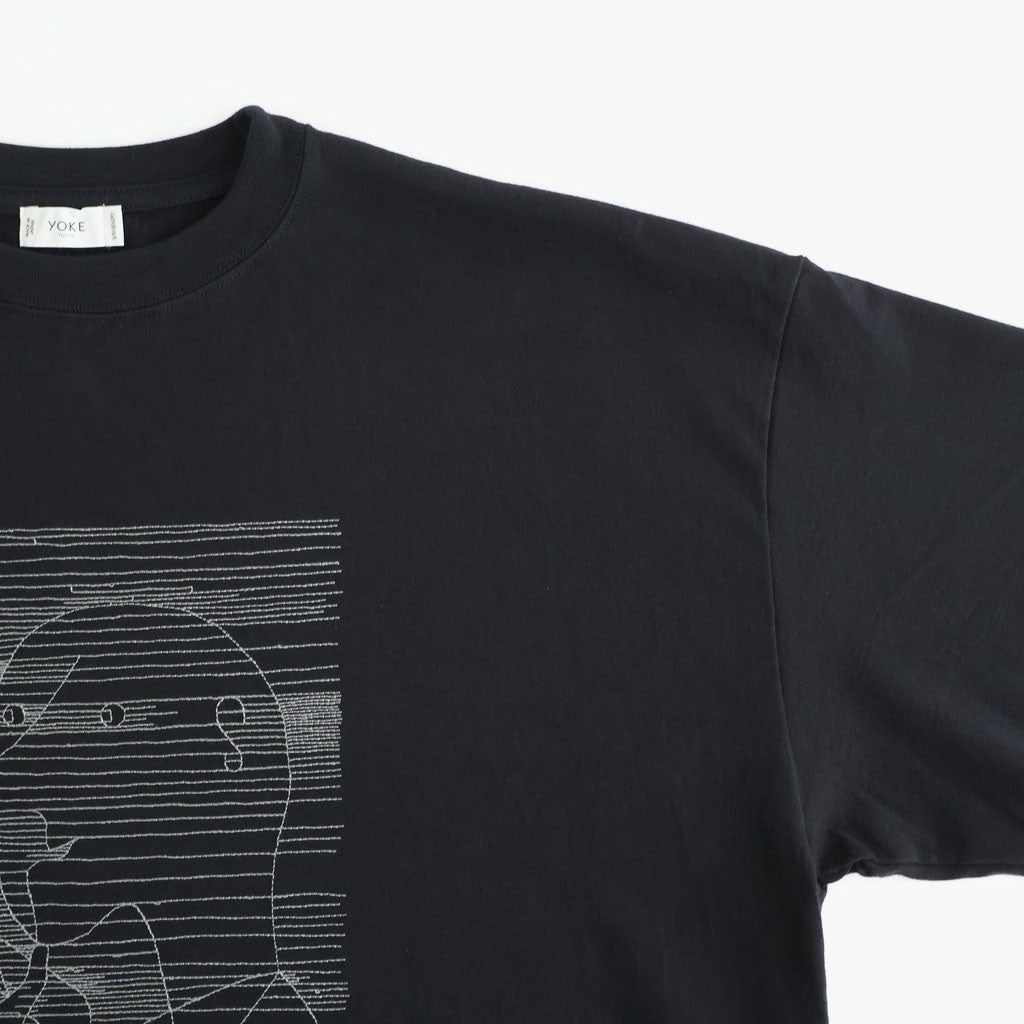 EMBROIDERY T-SHIRT #Old Man [YK26SS01297CS]