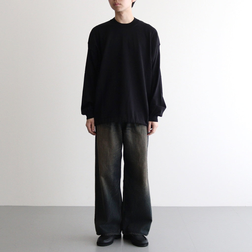 6ポケットオーバーダイデニムバギーPT #DARK INDIGO [D125-P539]