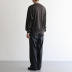 SUPER HIGH GAUGE SWEAT P/O #DARK BROWN [A25AP02CU]