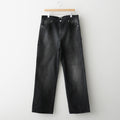 PRODUCT DYED ORGANIC COTTON DUCK PAINTER PANTS #FADED BLACK [A25AP03CD]