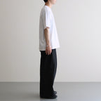 CORPORATE PRINTED S/S TEE ”GEAR” #WHITE [FSC243-70116]