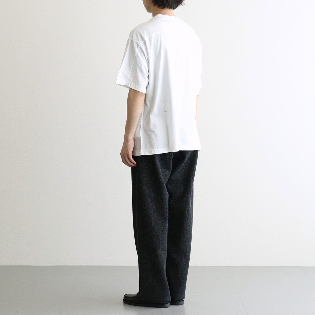 46G Suvin Cotton YOKE T-shirt #WHITE [YK26SS01226CS]