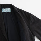 縮絨ウール2WAYカラーJK #DARK BROWN [D225-J332]