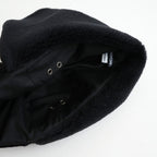 DRY WOOL BOMBER CAP #BLACK [NO.301382]
