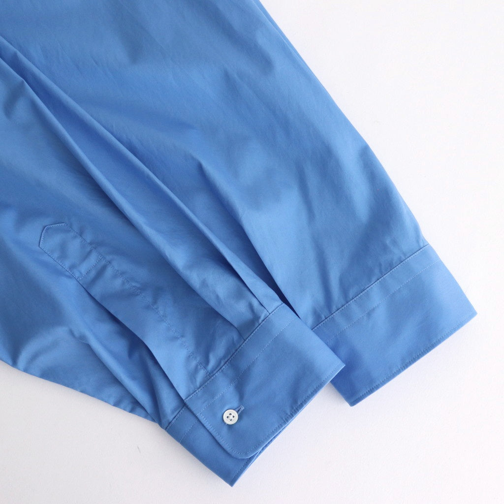 Broad L/S Oversized Regular Collar Shirt #BLUE [GM251-50001B]