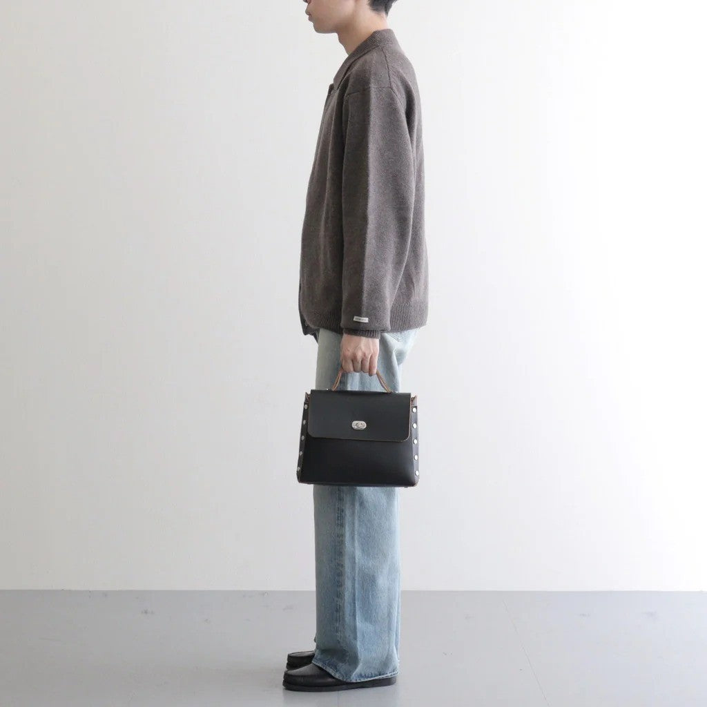 assemble hand bag flap M #black [li-rb-afm] - ciacura 三重県四日市