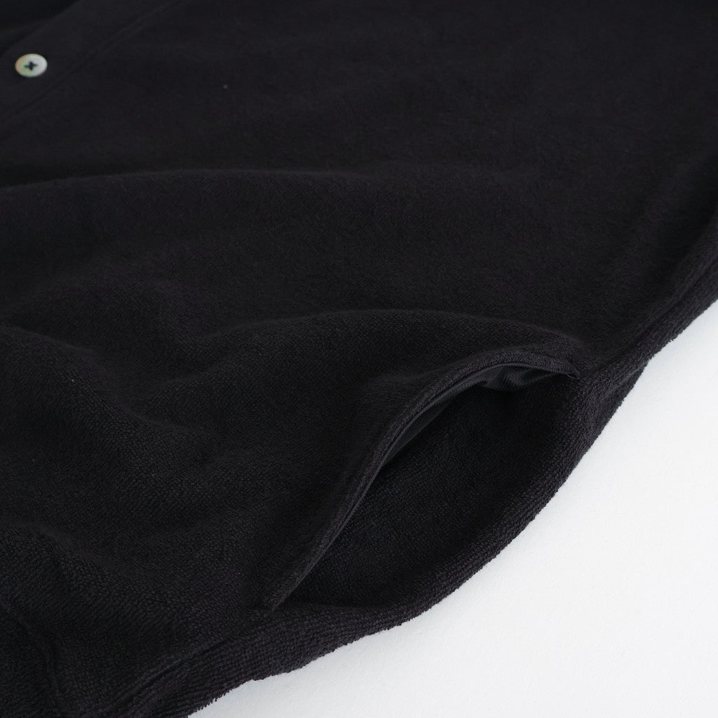 UTILITY PILE CARDIGAN SET-UP #BLACK [FSR253-60211]