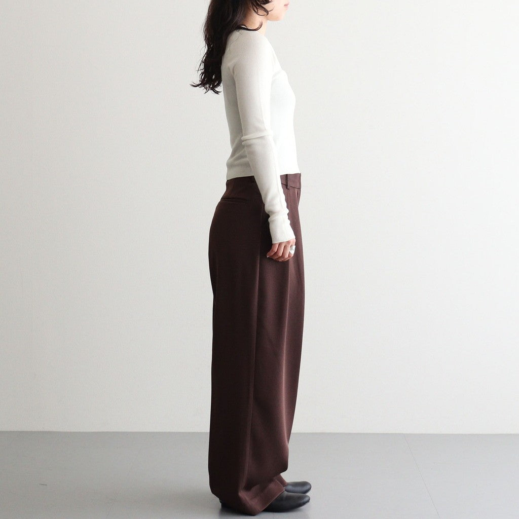 Compact Smooth Knit #ECRU [12610510]