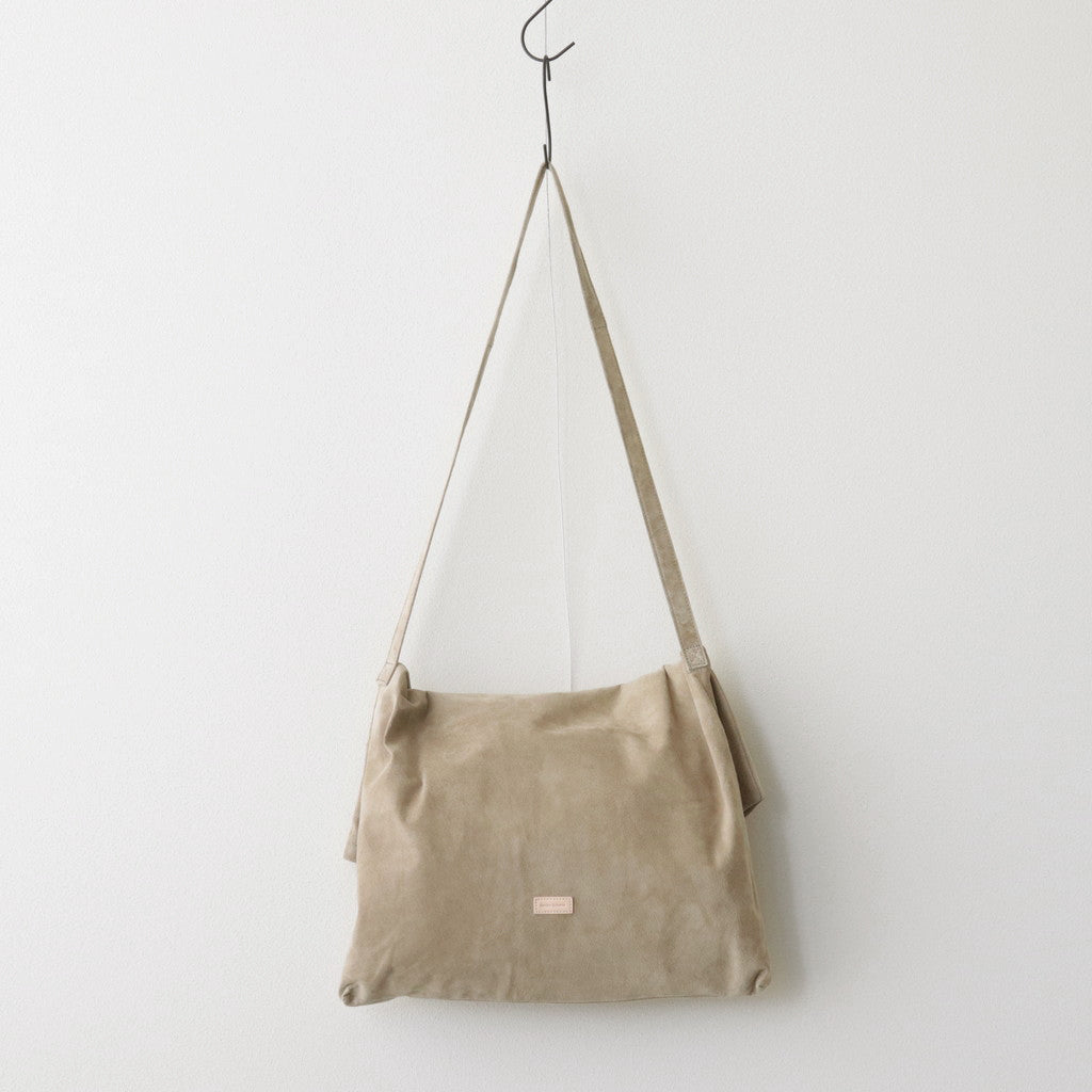 pig flap shoulder bag big #beige [ur-rb-pfb]