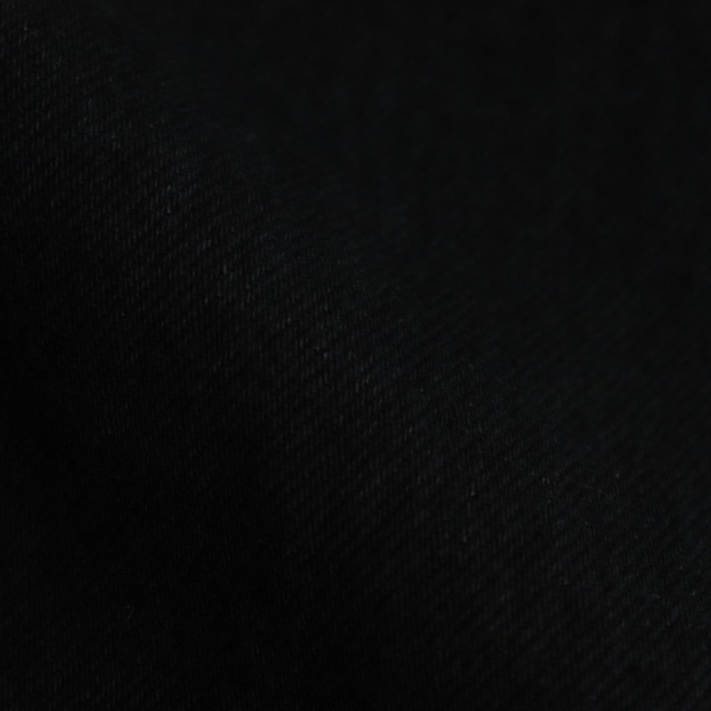 Selvage Denim Belted Pants #BLACK WASHED [GU251-40192RB]