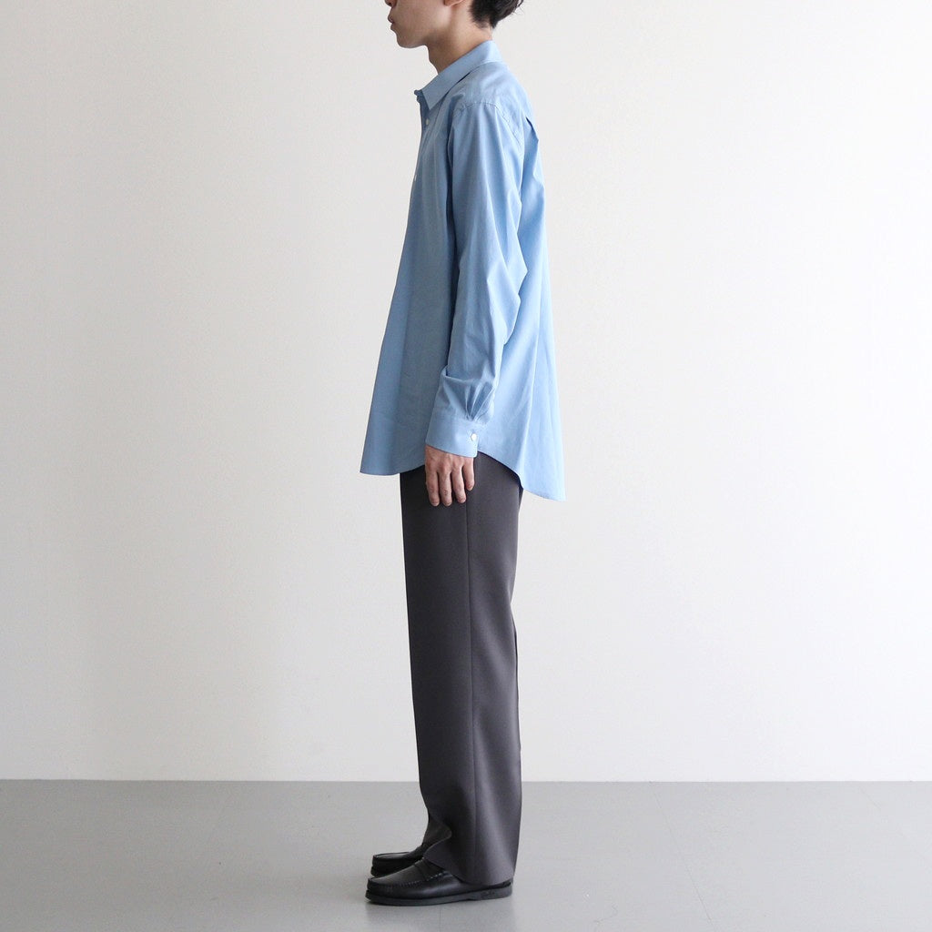 スーツ WOOL MAX GABARDINE SLACKS LIGHT WOOL MAX GABARDINE SLACKS #TOP BLACK [A25AP05MG] – ciacura