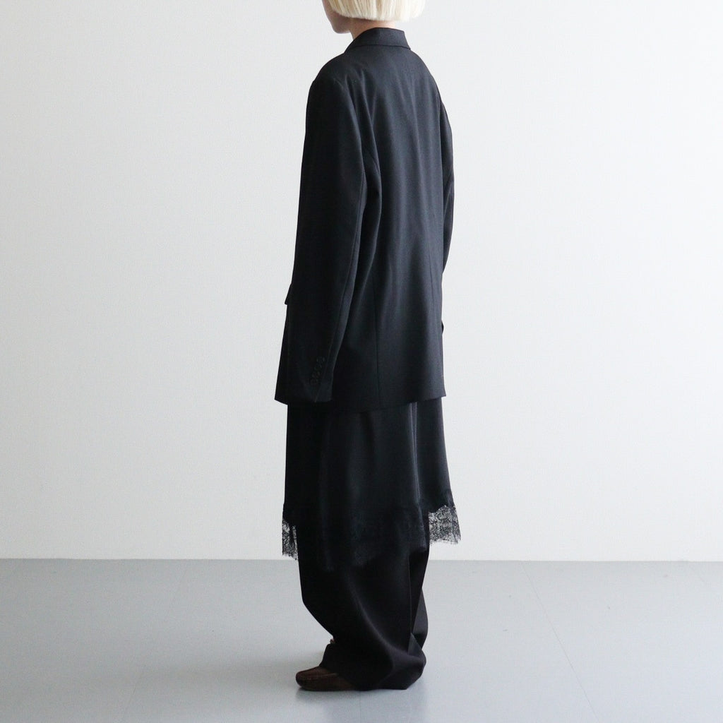 Twill Double Jacket #BLK [12620103]
