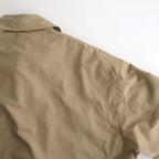 POWDER COTTON SWING TOP BLOUSON #BEIGE [FSC254-30061]