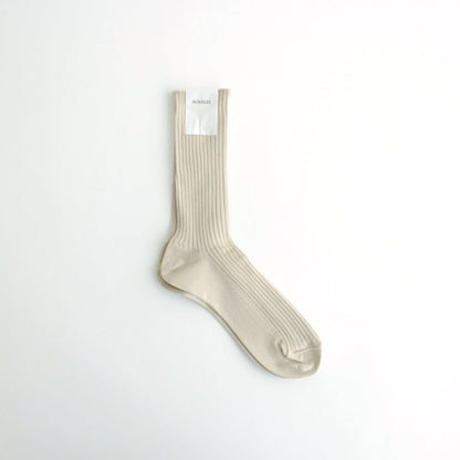 GIZA HIGH GAUGE SOCKS #BEIGE [A00S02SX-W]