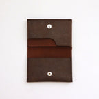 compact card case #choco [li-rc-ccc]