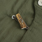 ヴィンテージNYパデッドダッフルショートCT #OLIVE [D225-C444-V]