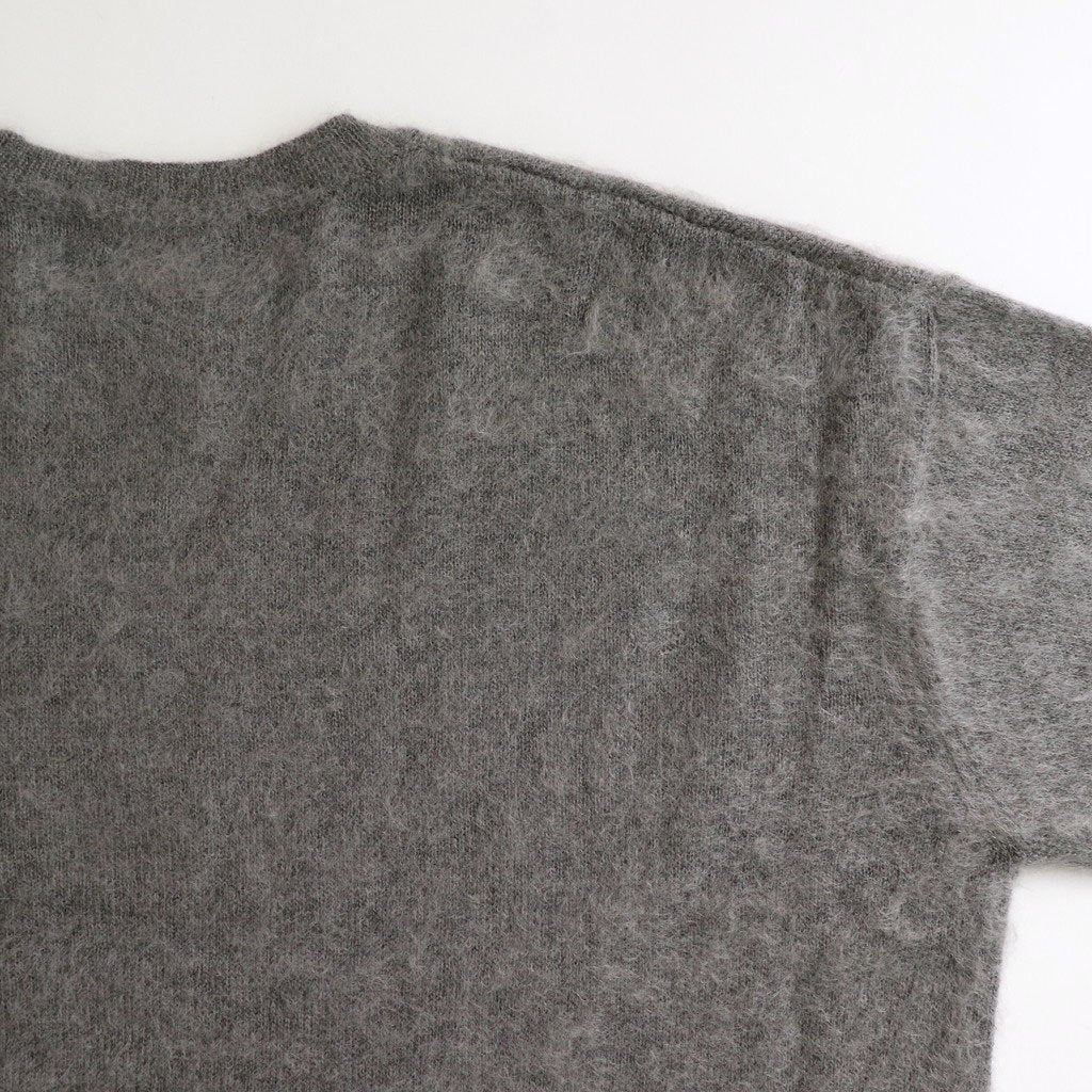 モヘアショートニットPO #GRAY [D225-K951]