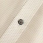 SHEER STRIPE SHIRTS LOOSE FIT #WHITE STRIPE [2541000507]