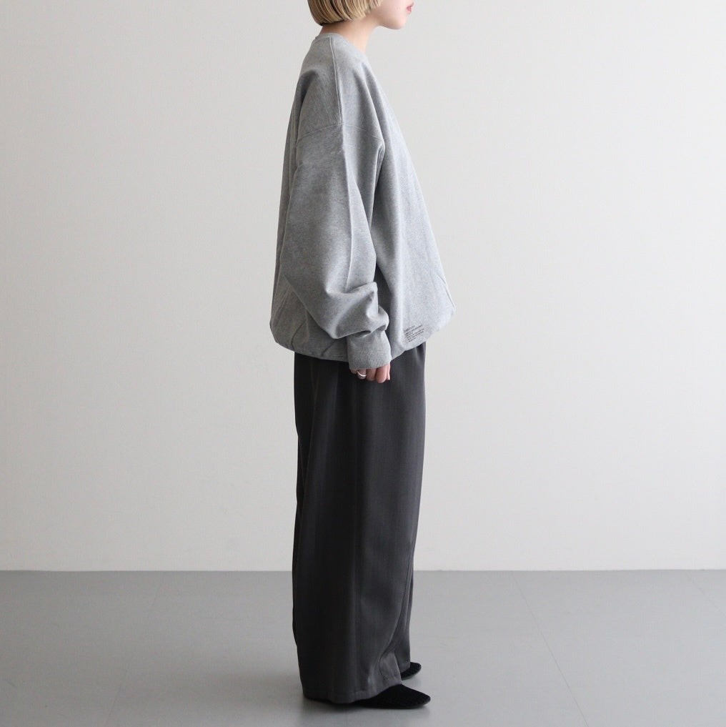 LIGHT OZ CREW NECK SWEAT #H.GRAY [FSC251-70160B]