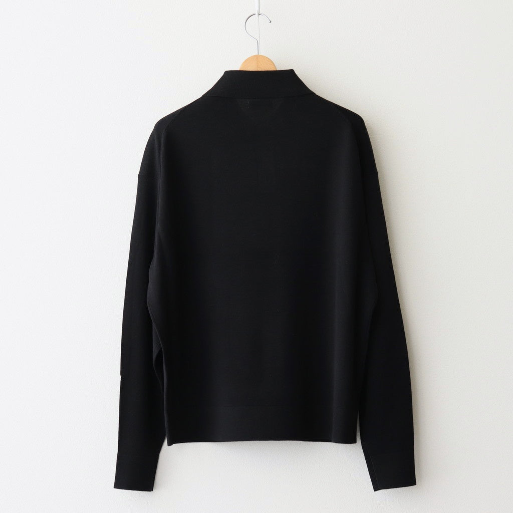 80POLO SS #BLACK [NG25S-KSW01]