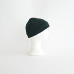 WASHABLE MERINO SEAMLESS BEANIE #FOREST GREEN [R5140-AW25]
