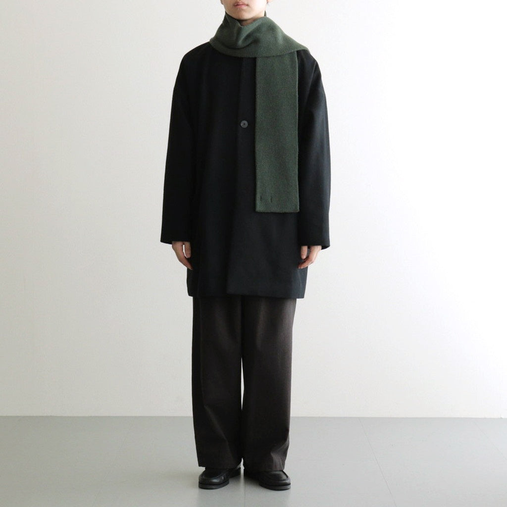 MERINO LAMBS WOOL SOCKSTOLE #D.GREEN [R5128-AW25]