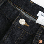DENIM PANTS - WIDE TAPERED #black [10-13B]