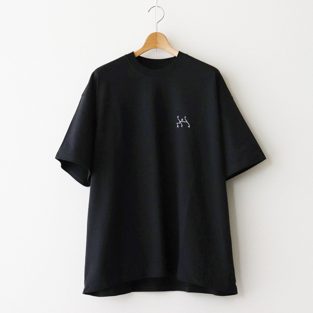 CORPORATE PRINTED S/S TEE ”GEAR” #BLACK [FSC243-70116]