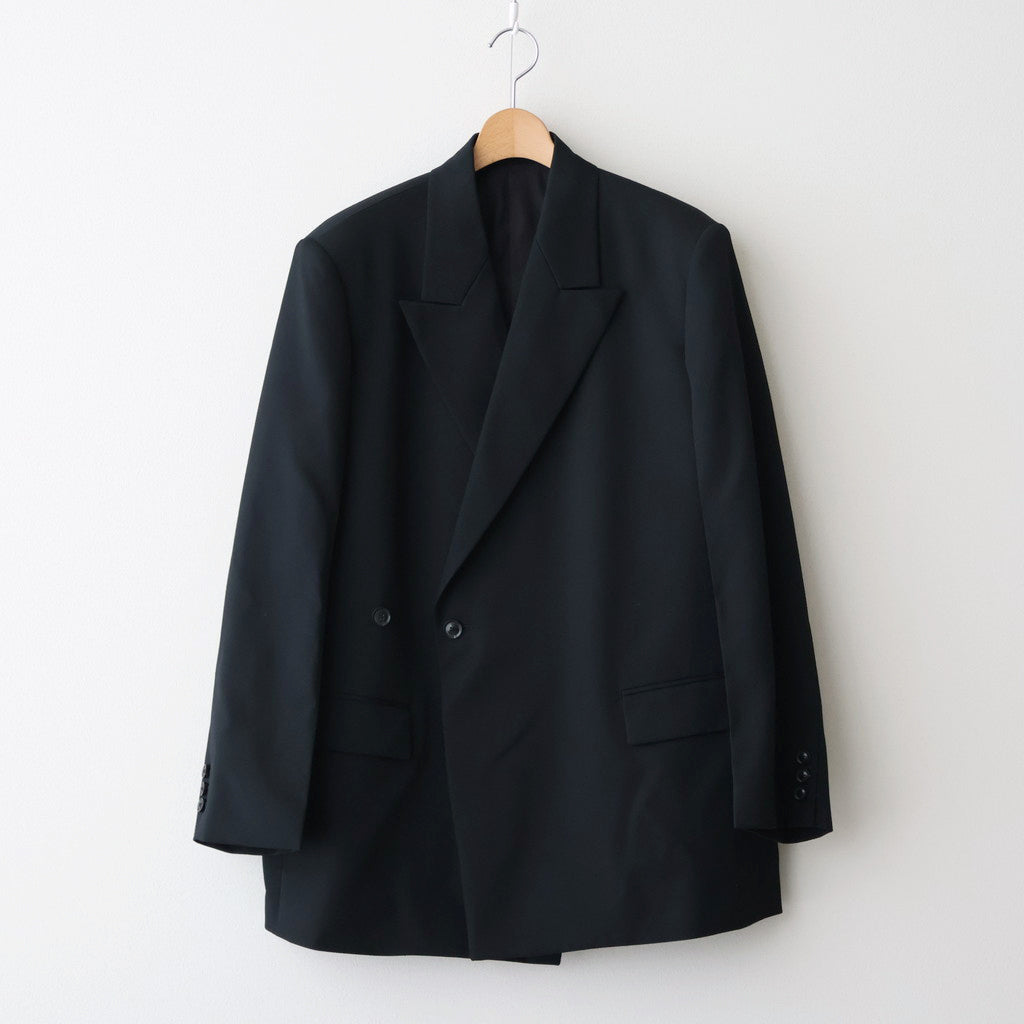 Double Breasted Jacket #BLACK [YK25FW01050J]