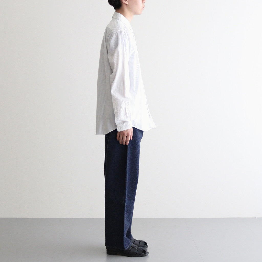 DENIM PANTS WIDE STRAIGHT #INDIGO [13-13WW]