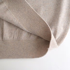 M-G Knit Polo #BEIGE [2503-008]