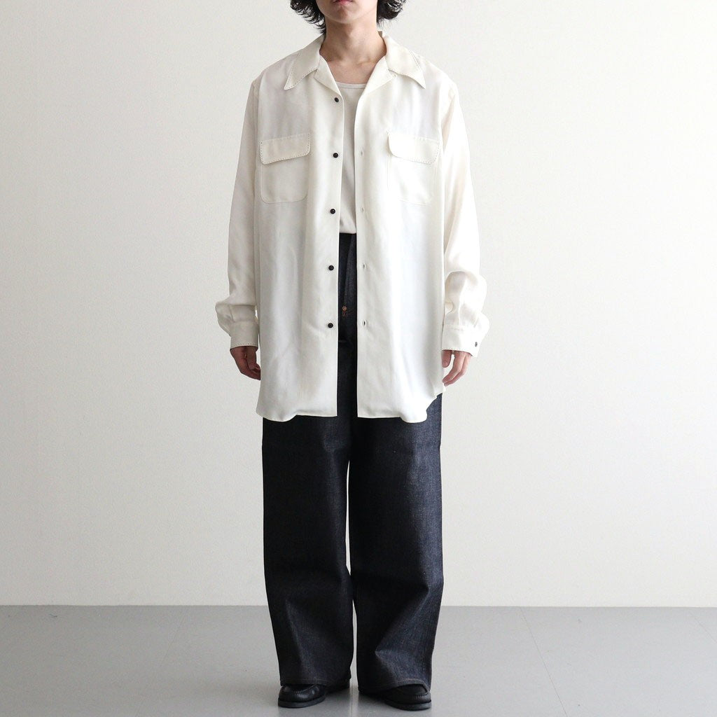 TOP STITCH SHIRT #ECRU [26330507]