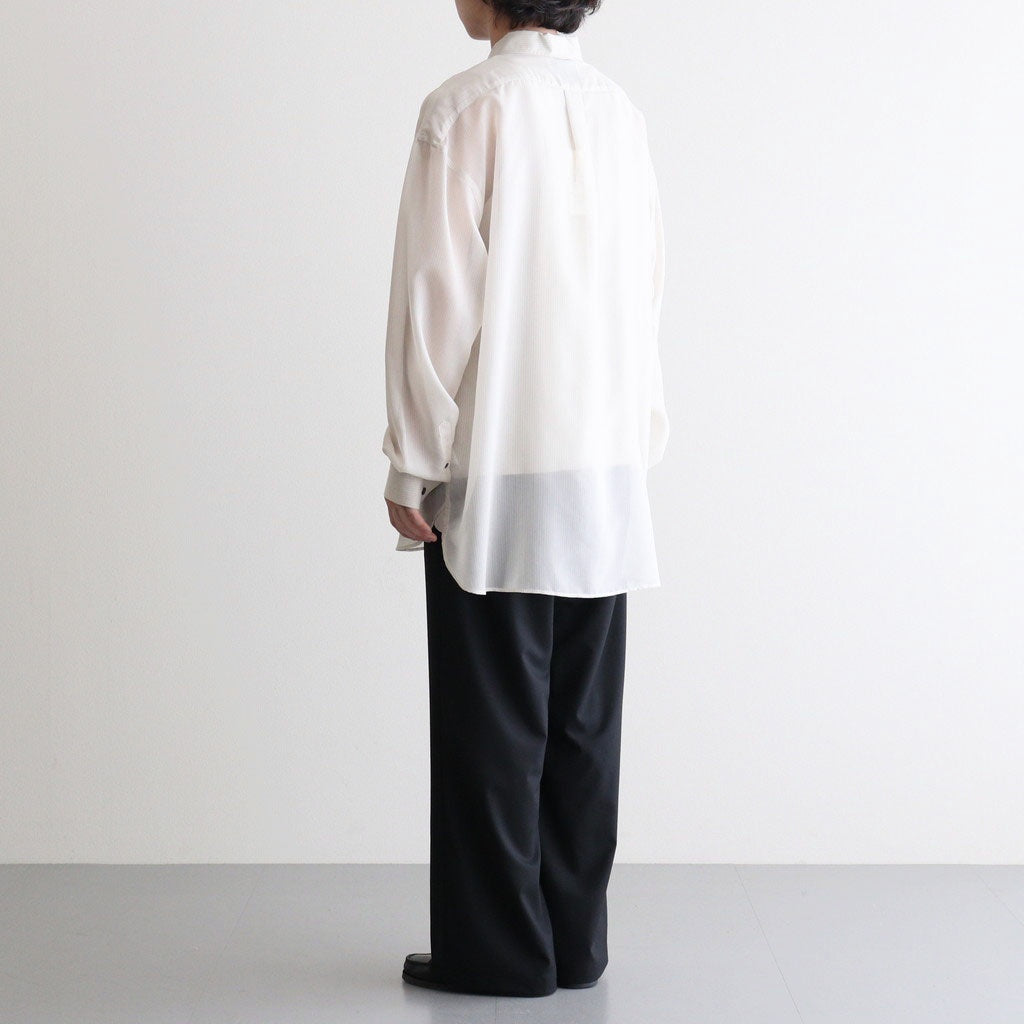 Extra Fine Wool Easy Wide Pants #BLACK [GM251-40093B]