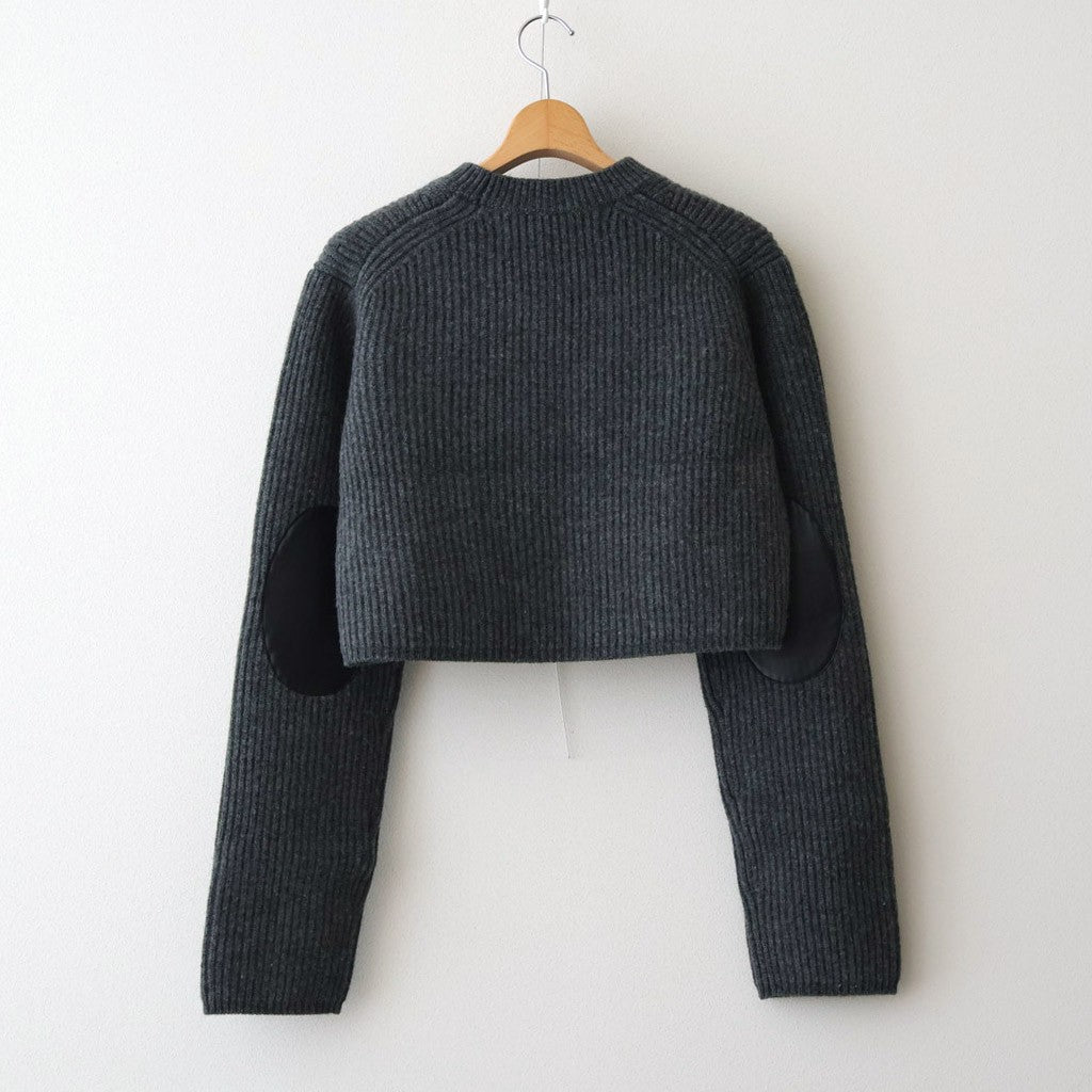 Rib Short Length P/O #CHARCOAL [I25AW-K1]