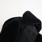 DRY WOOL BOMBER CAP #BLACK [NO.301382]